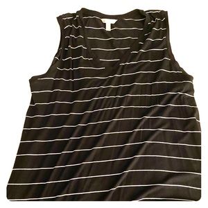 Banana Republic Striped Tank XXL